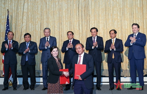 Thủ tướng Phạm Minh Chính dự Hội nghị xúc tiến thương mại, đầu tư, du lịch Việt Nam - Hoa Kỳ